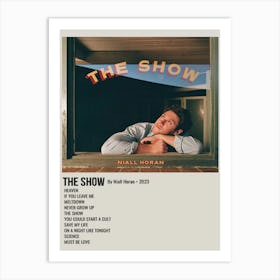 The Show By Niall Horan 2023 Poster Art Print