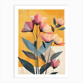 Flowers In A Vase 5 Art Print