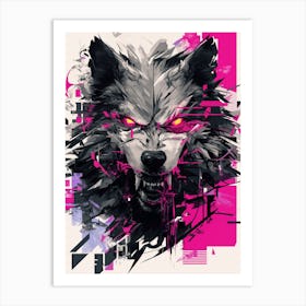 Wolfpunk Art Print