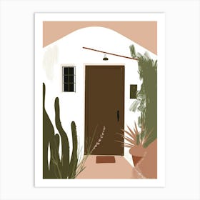 Cactus House 7 Art Print