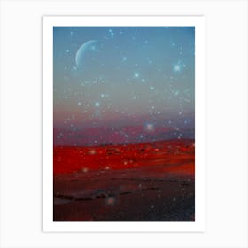 Desert Cosmos Art Print