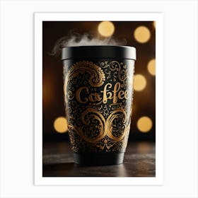 Coffee Cup 4 Art Print