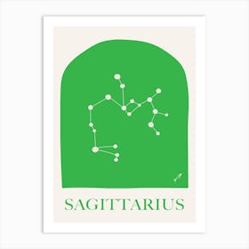 Zodiac Sagittarius Art Print