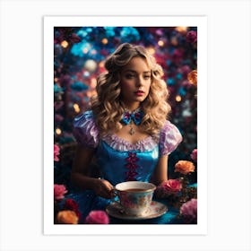 Alice In Wonderland 3 Art Print