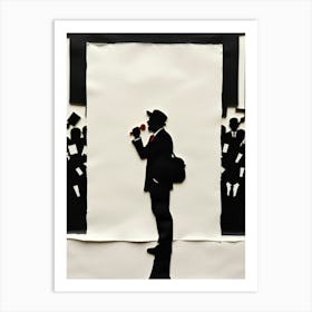 Man In A Suit Art Print