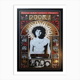 Jim Morrison Collage Poster Art Print