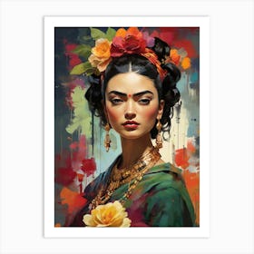 frida kahlo 4 Art Print