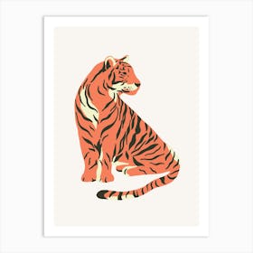 Tiger 4 Art Print