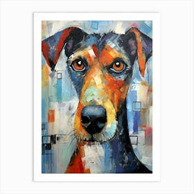 Modern Dog Art Print