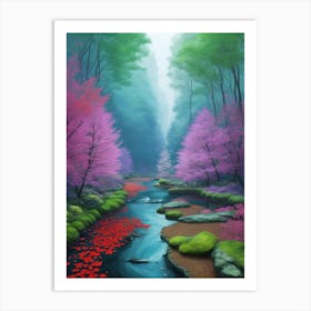 A Magic Forest 2 Art Print