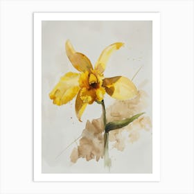 Yellow Daffodil Art Print