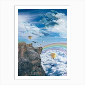 Rainbow In The Sky Art Print