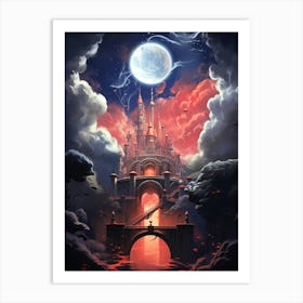 Castle In The Sky 10 Art Print