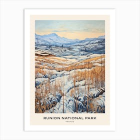 Runion National Park France 2 Poster Art Print