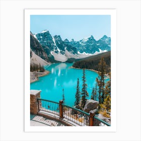 Lake Banff 8 Art Print