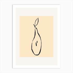 Pear Art Print