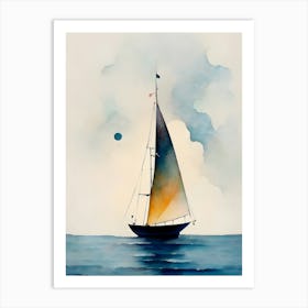 Sailboat Art Print