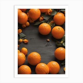 Tangerines Art Print