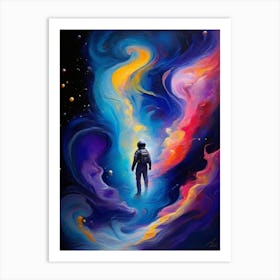 Space Man 1 Art Print