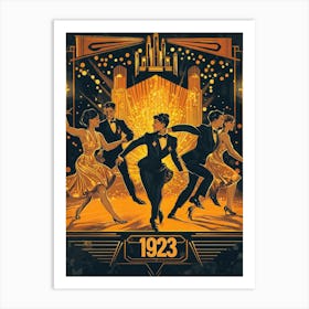 Aihrgdesign A Vintage Entertainment Poster Celebrating The Ch 1b9f2233 63dc 4ba8 93b2 Af3583a35dcb 1 Art Print