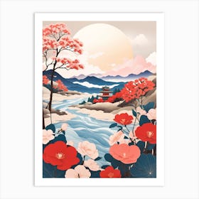 Asian Landscape 2 Art Print