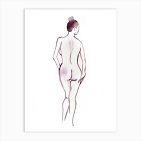 Nude 42 Art Print