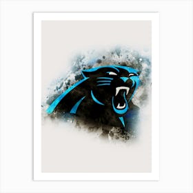 Carolina Panthers Painting Art Print