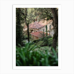 Rural Tranquility Sintra Forest Farmhouse Art Print