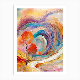 Abstract Painting 2 Art Print