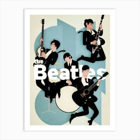 Beatles 6 Art Print