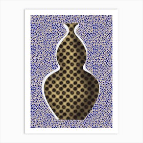 Polka Dot Vase Art Print