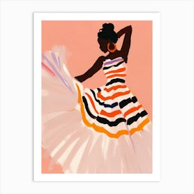 Dancing Amita No 2 Art Print