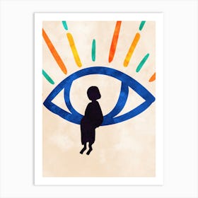 Eye of Silence Art Print