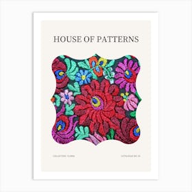 Floral Pattern Poster 29 Art Print