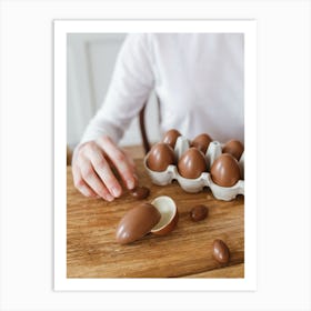 Easter Eggs 643 Art Print