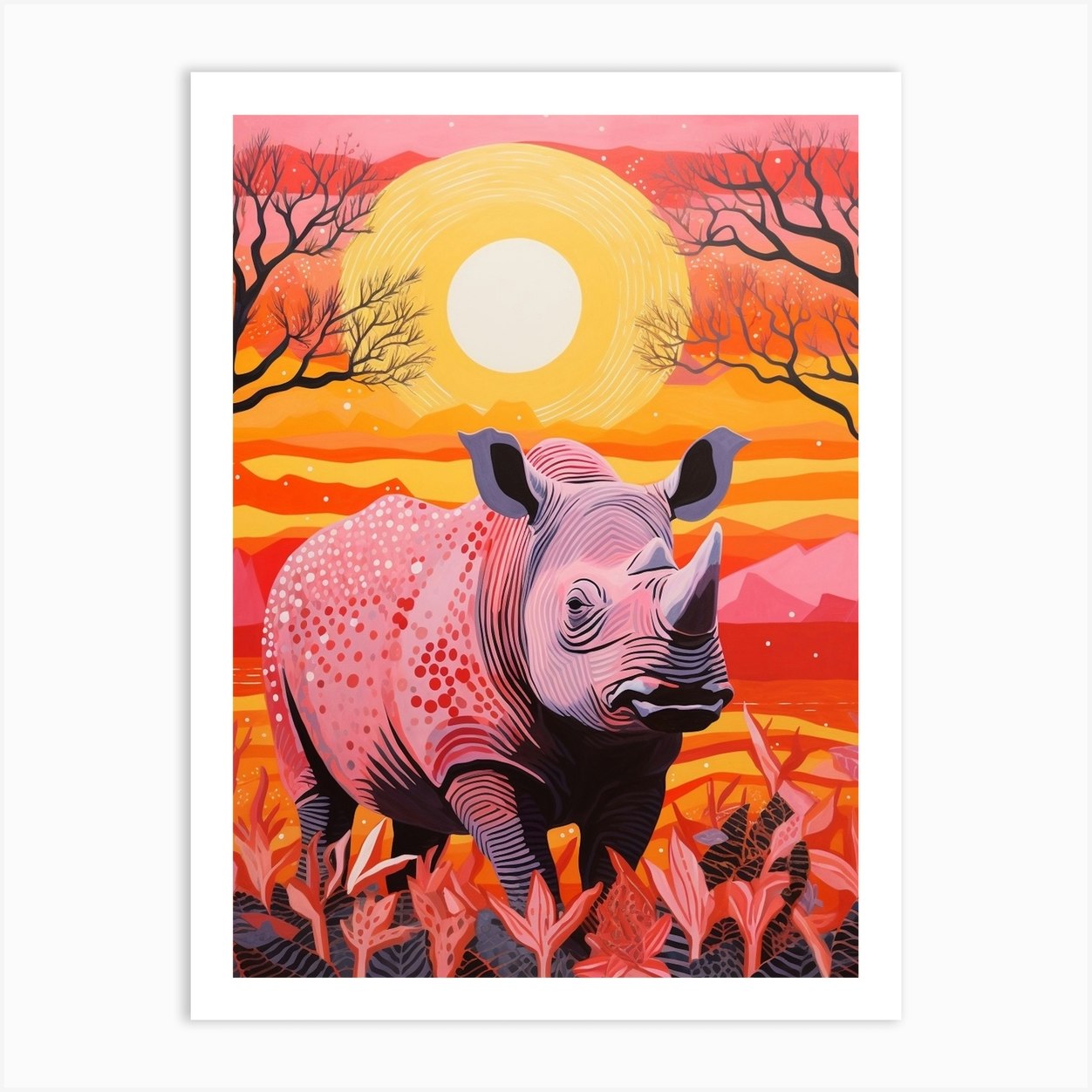 Ink: Polka in Rhino Ink: Polka in Rhino