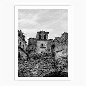 Ruins Of A City Art Print