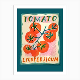 Tomato Seed Packet Art Print