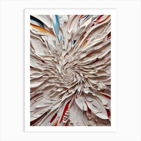 Paper Flower 2 Art Print