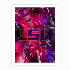 Lsu Tigers 1 Art Print