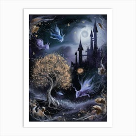 Fairytale Castle Art Print