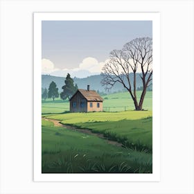 House In The Countryside 8 Art Print