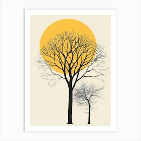 Bare Trees 2 Art Print