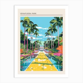 Ibirapuera Park Sao Paulo Art Print