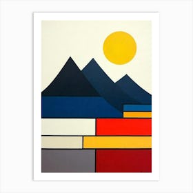 Mountain Landscape 2 Art Print