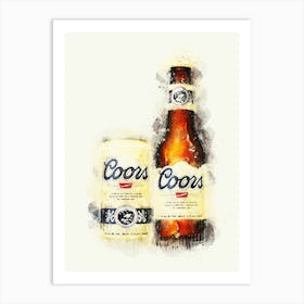 Coors Light Art Print