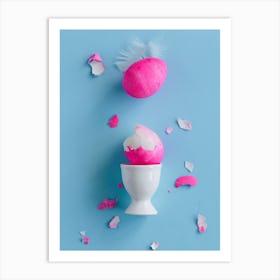 Easter Eggs 257 Art Print