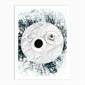 Coffee And Cake 2 Art Print