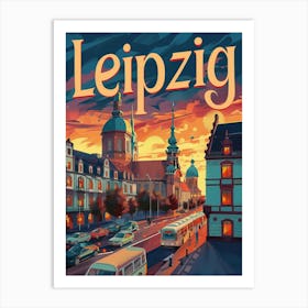 Leipzig Art Print