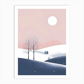 Winter Landscape 7 Art Print